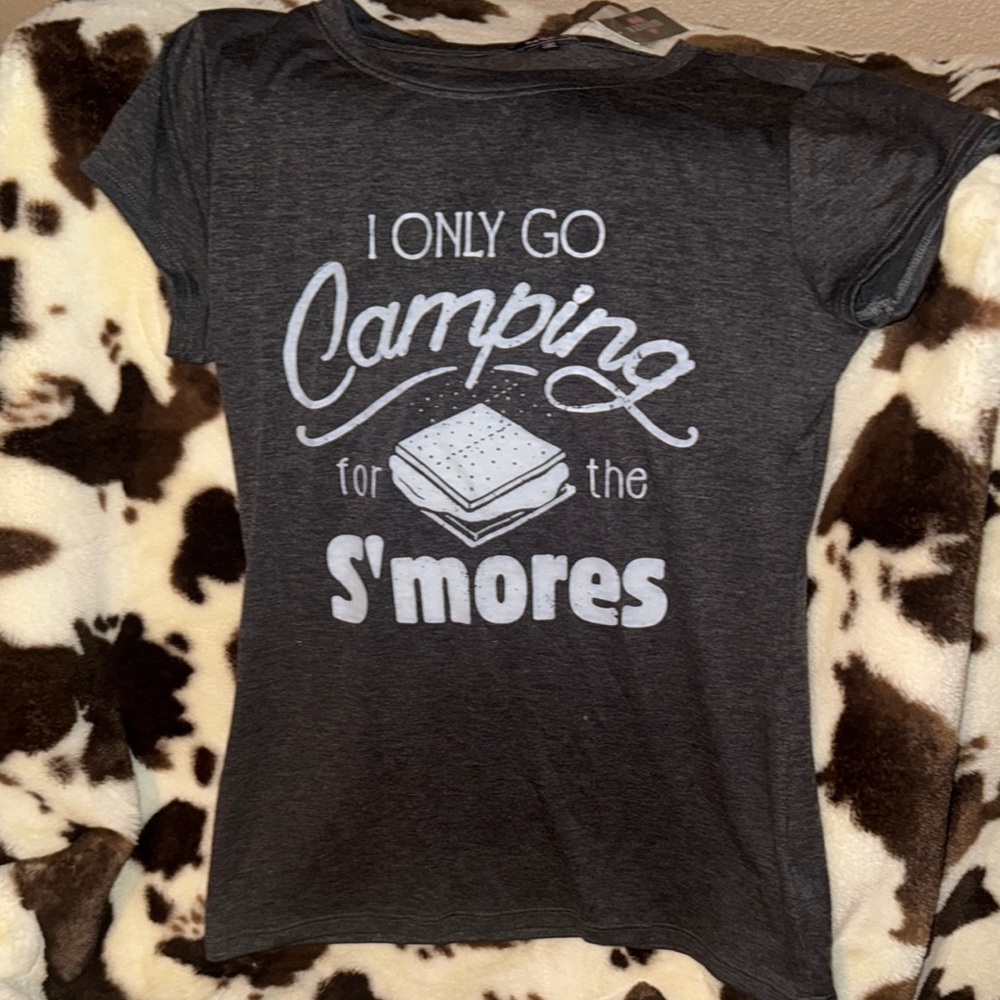 I Only Go Camping For The S’mores T-shirt